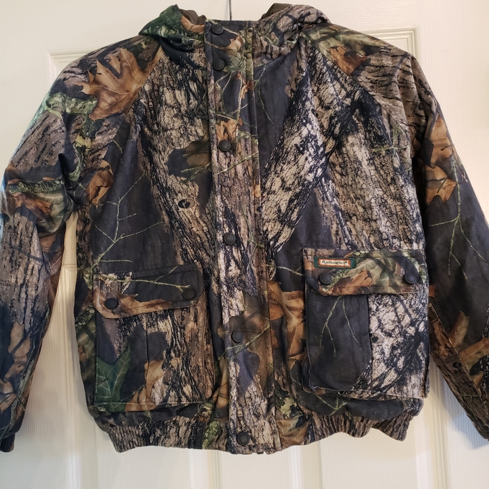 Youth Remington reversible camouflage coat
